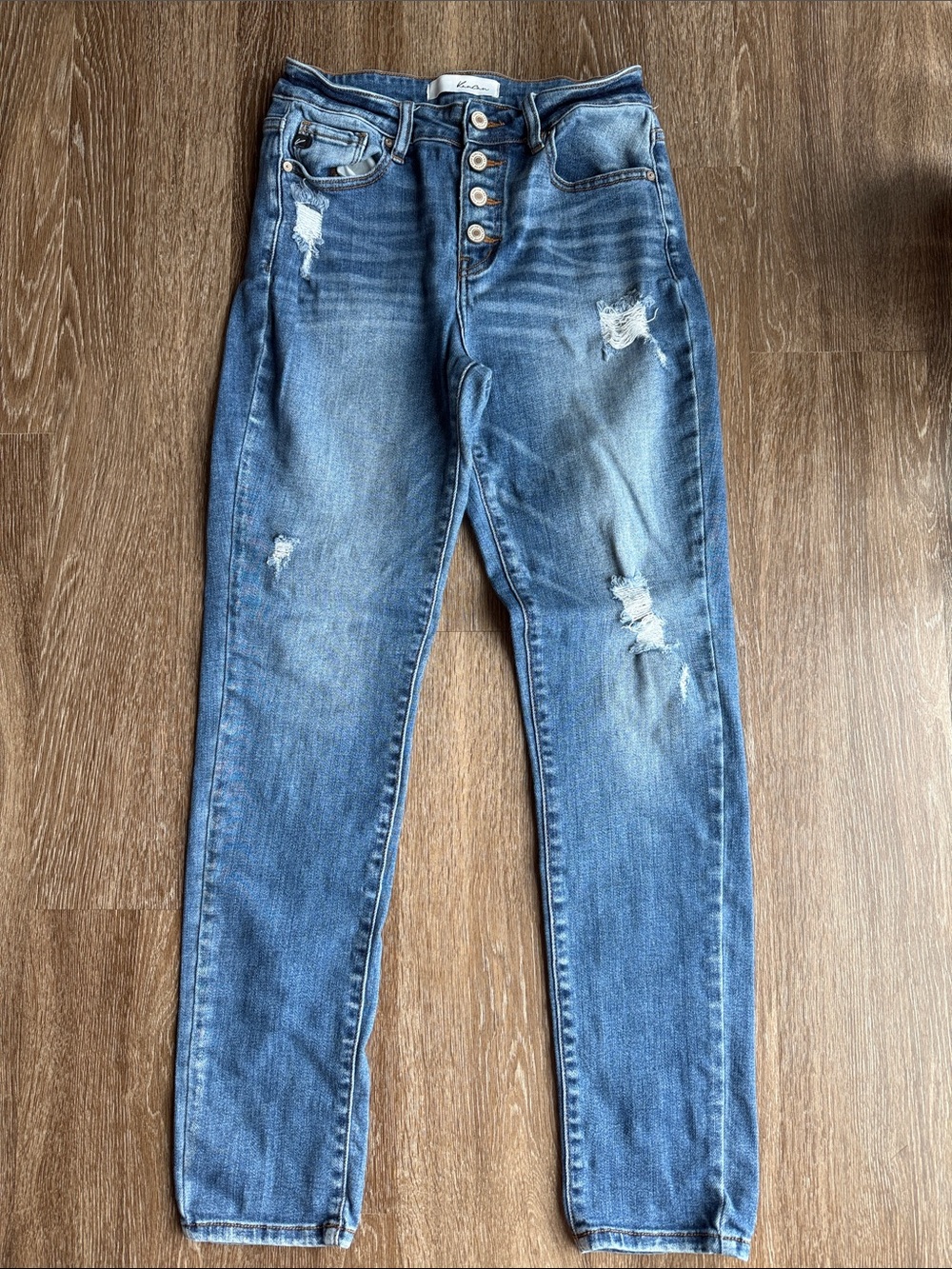 KanCan Distressed High-Rise Jeans